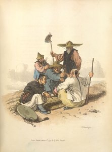 Männer beim Würfelspiel