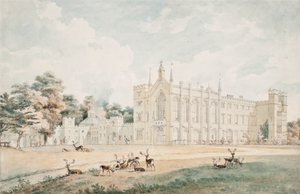 Blick von Südwesten, Cassiobury, Hertfordshire von William Alexander