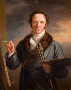 Selbstporträt des Künstlers, 1813-14