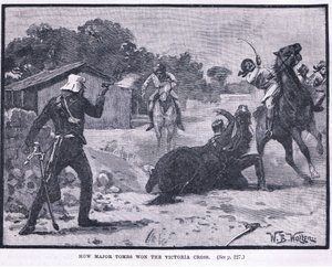 Wie Major Tombs das Victoria-Kreuz gewann, 1857
