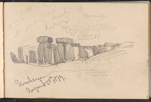 Stonehenge, 25. August 1879