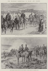 Die Militärmanöver in Wilts und Dorset von William Barnes Wollen