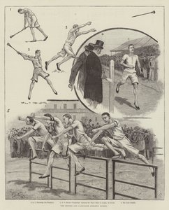 Die Oxford und Cambridge Leichtathletik-Sportarten von William Barnes Wollen