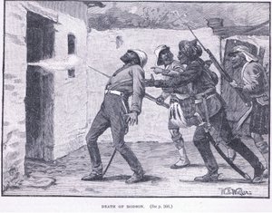 Der Tod von Hodson 1858 n. Chr.