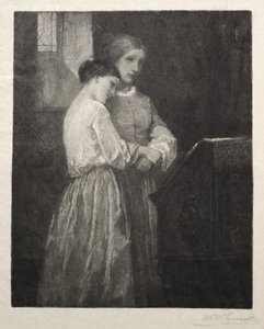 Die Zuhörer, 1887 von William Baxter Palmer Closson