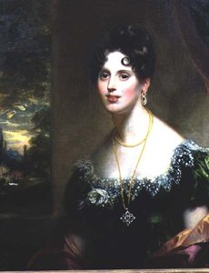 Mary Martha Beresford, Schwester von Agnes, Lady FitzHerbert, ca. 1805 von William Beechey