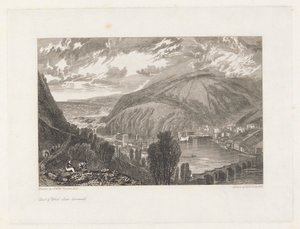 East & West Looe, Cornwall von William Bernard Cooke