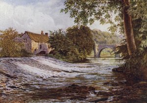 Am Derwent, Baslow von William Biscombe Gardner