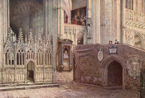 Das Martyrium, Canterbury Cathedral von William Biscombe Gardner