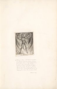 Für die Geschlechter - Die Tore des Paradieses, Tafel 7, Feuer von William Blake