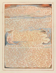 Jerusalem, Tafel 3, An die Öffentlichkeit.... von William Blake