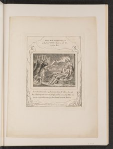 Hiobs Tröster von William Blake