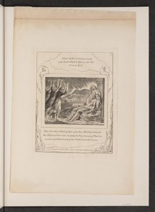 Hiobs Tröster, 1825 von William Blake