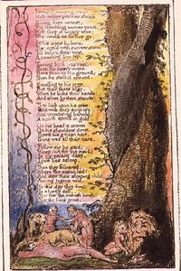 Das gefundene kleine Mädchen (Fortsetzung): Platte 37 aus Songs of Innocence and Experience (Kopie R)