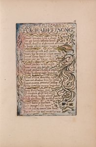 Lieder der Unschuld und Erfahrung, Platte 16, Ein Wiegenlied (Bentley 16) von William Blake