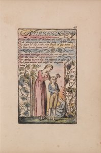 Lieder der Unschuld und der Erfahrung, Tafel 49, Lied der Amme (Bentley 38)