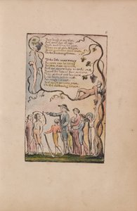Lieder der Unschuld und der Erfahrung, Tafel 6, Das Echoing Green (Bentley 7)