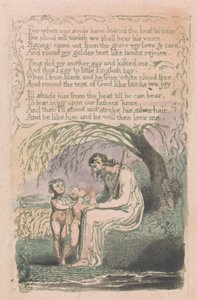 Lieder der Unschuld und Erfahrung, Tafel 6, Der kleine schwarze Junge (Bentley 10)