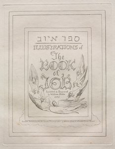 Das Buch Hiob von William Blake