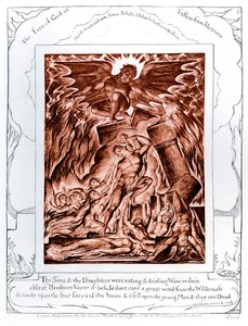 Das Buch Hiob Illustrationen von William Blake von William Blake