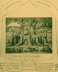 Das Buch Hiob, Illustrationen von William Blake