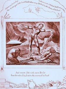 Das Buch Hiob, Illustrationen von William Blake