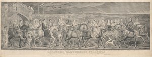Die Canterbury-Pilger, 1810 von William Blake