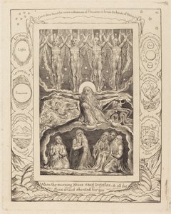 Die Schöpfung von William Blake