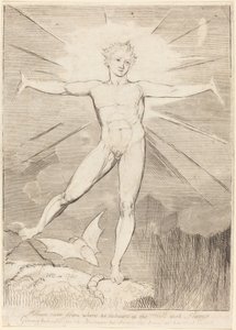 Der Tanz von Albion Glad Day, ca. 1803-1810 von William Blake
