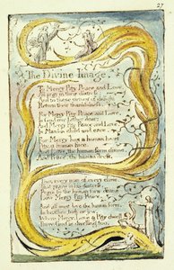 Das göttliche Bild, 1789 von William Blake