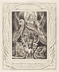 Der Fall Satans von William Blake