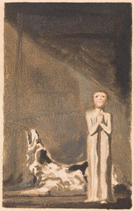 Das erste Buch Urizen, Tafel 24 (Bentley 26) von William Blake