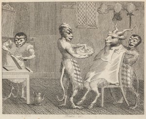 Die Ziege ohne Bart von William Blake