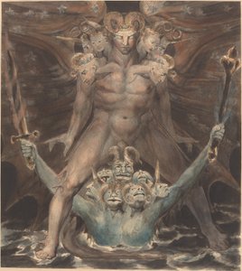 Der große rote Drache und das Tier aus dem Meer, ca. 1805