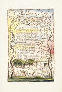 Das Lamm, 1789 von William Blake
