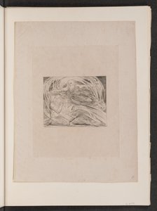 Der Herr antwortet Hiob aus dem Wirbelsturm von William Blake