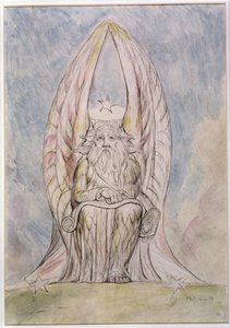 Der aufzeichnende Engel, Illustration aus Canto 19 "Paradiso" der "Göttlichen Komödie" von Dante Alighieri