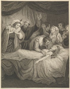 Der Tod von Julia von William Blake