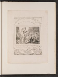 Die Vision von Christus, 1825 von William Blake