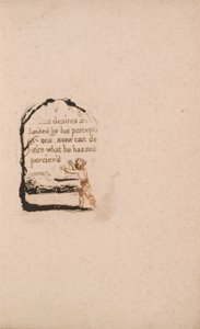 Es gibt keine natürliche Religion, Tafel 7, V Die Wünsche des Menschen.... (Bentley a8) von William Blake