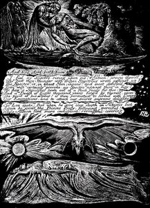 William Blake 1757-1827, englischer Mystiker, Dichter, Maler und Graveur, 1804-1820 von William Blake