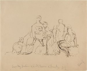 Lady Torrens und Familie