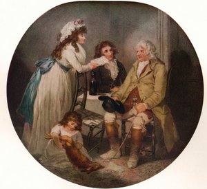 Der Besuch des Bauern bei seiner verheirateten Tochter in der Stadt, 1789, 1915