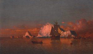Fischen vor der Küste Labradors, 1880