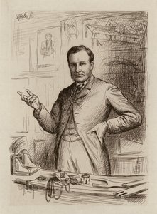 John Chiene, Professor der Chirurgie (Stich) von William Brassey (after) Hole