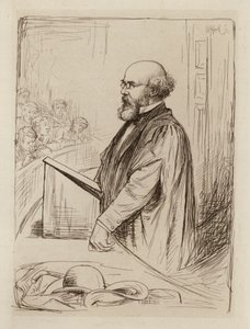 Norman Macpherson, Professor des schottischen Rechts (Stich)