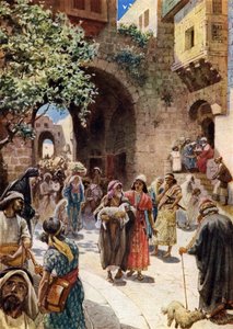 Absalom stiehlt die Herzen des Volkes - Bibel
