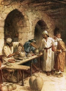 Jeremia und der Töpfer von William Brassey Hole