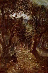 Jesus betet im Garten Gethsemane von William Brassey Hole