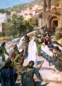 Jesus erweckt den Sohn der Witwe von Nain